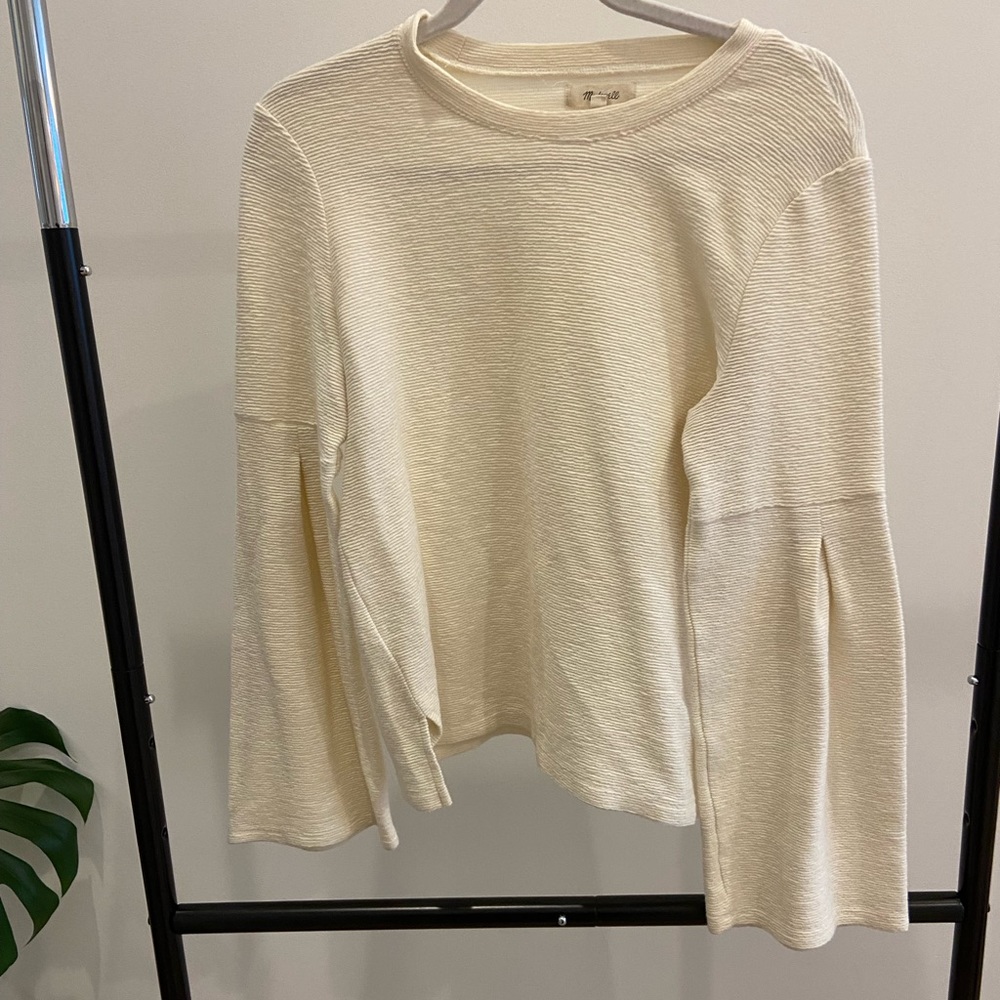 Madewell - cream top